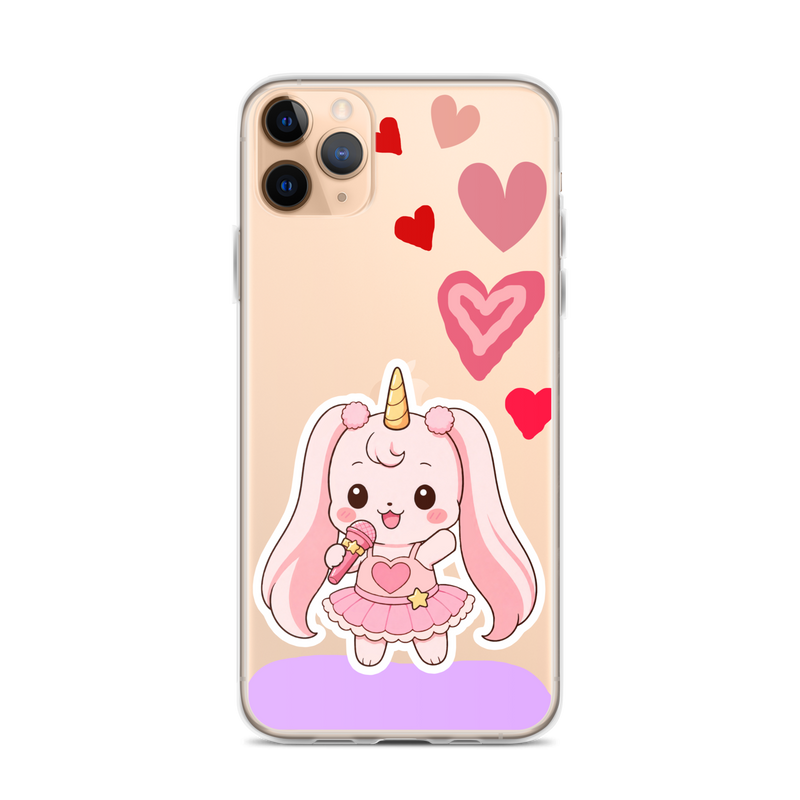 Waffles - iPhone® clear case