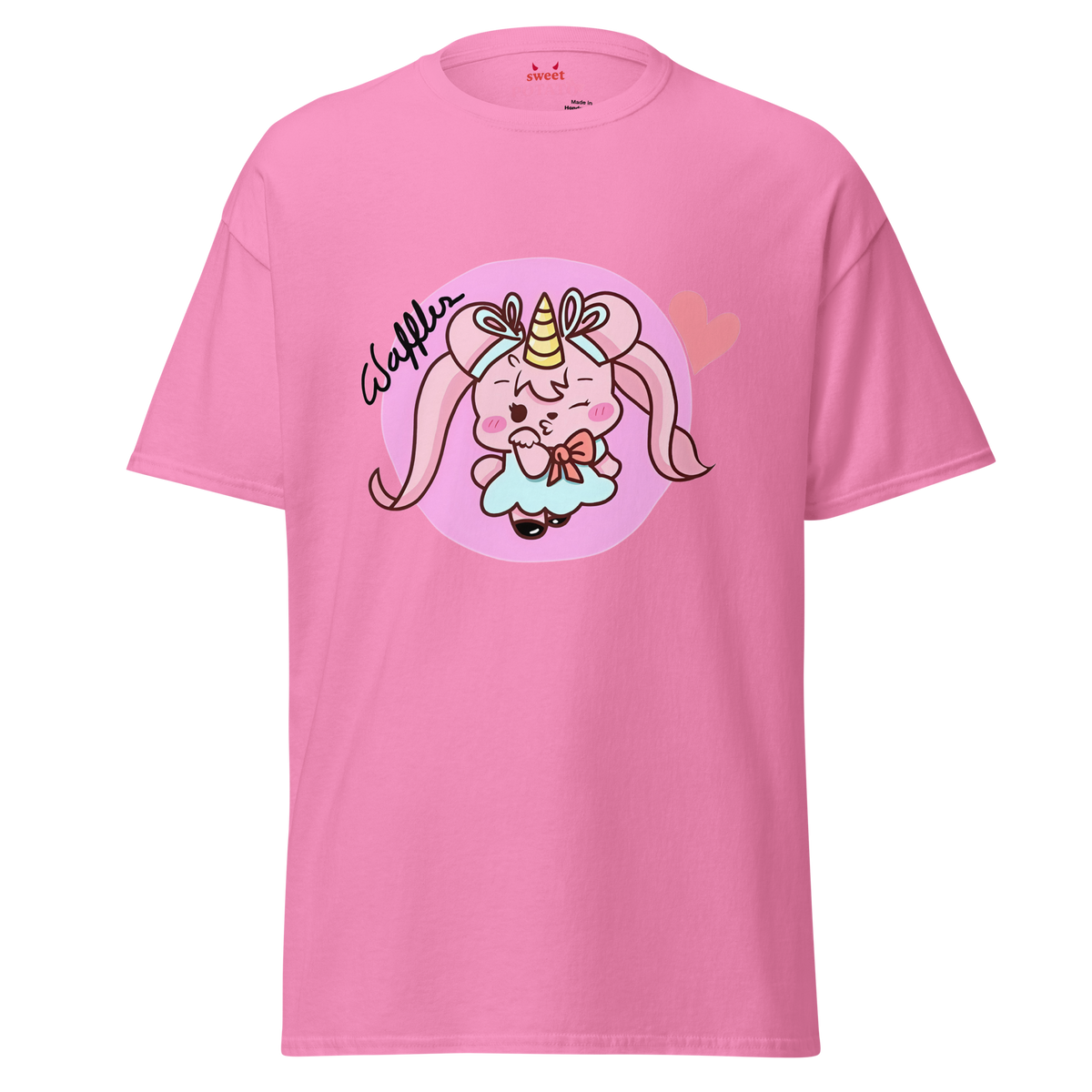 Waffles - Camiseta clásica unisex