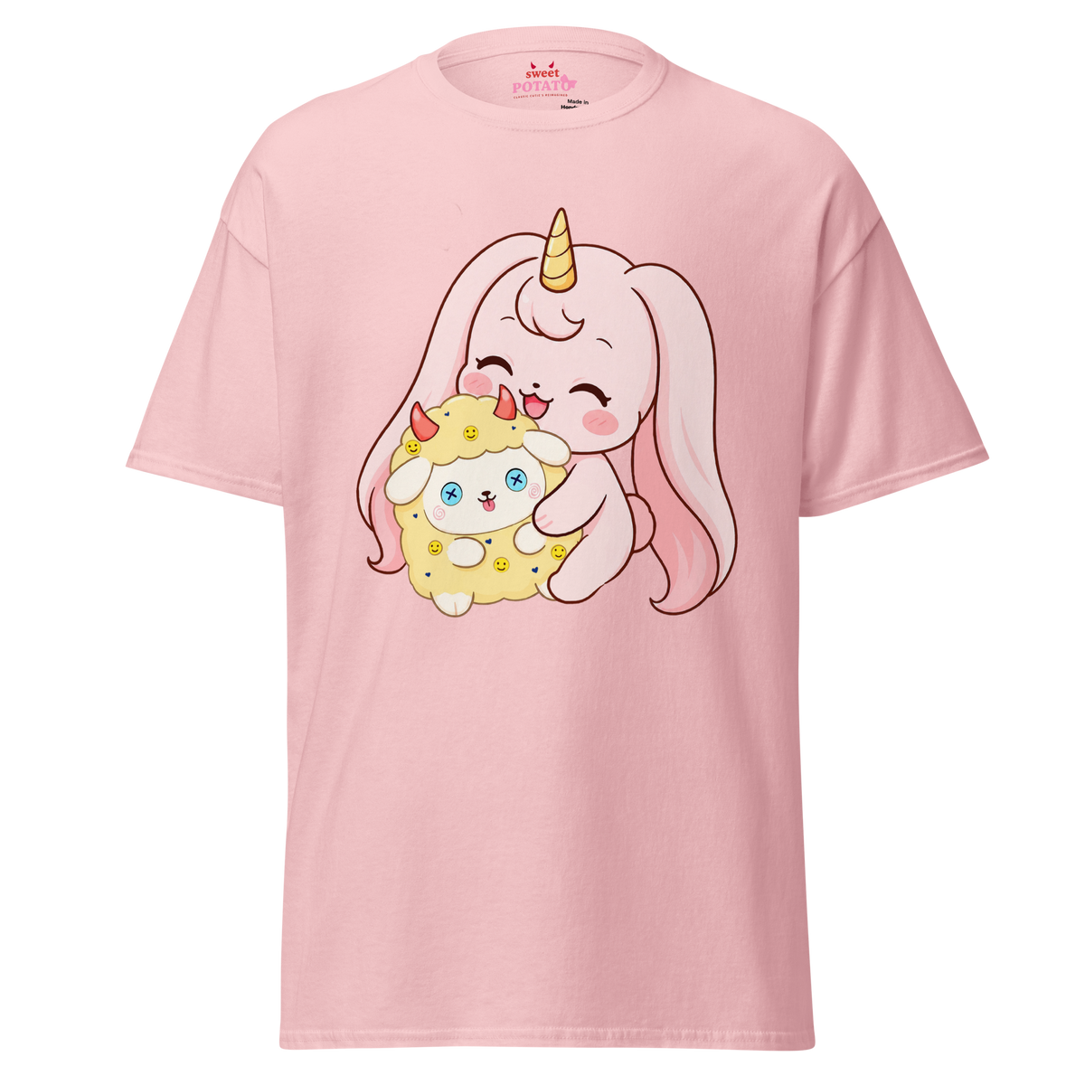 Waffles - Pompom - ユニセックスTシャツ