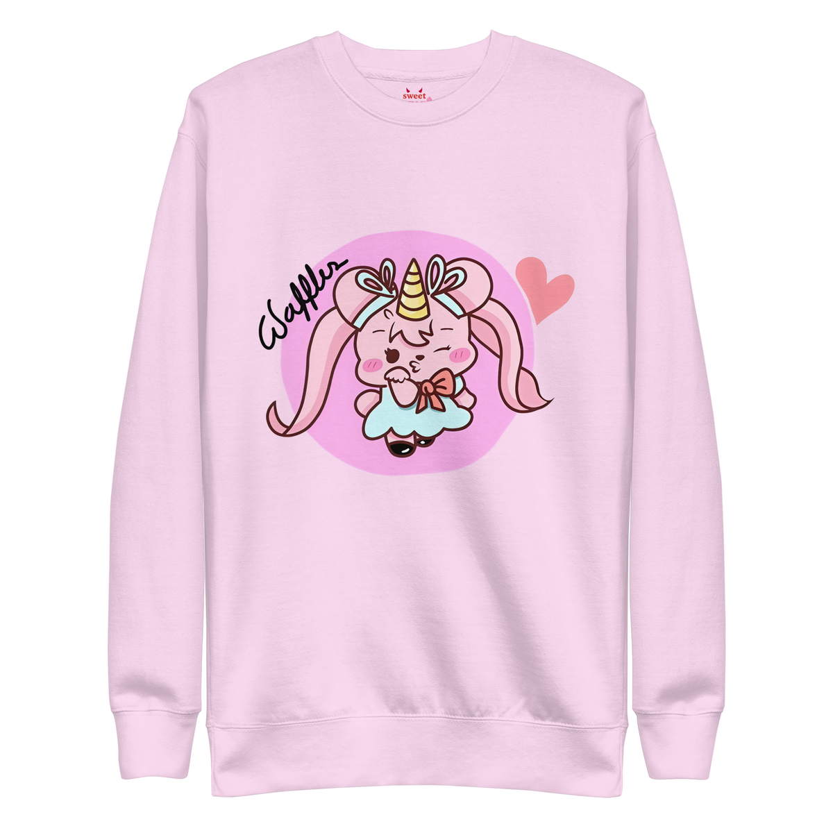 Waffles - Sudadera gruesa unisex